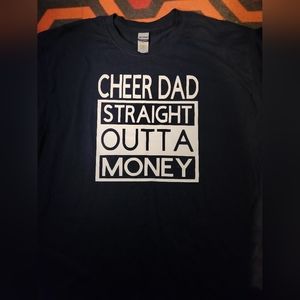 Cheer dad shirt